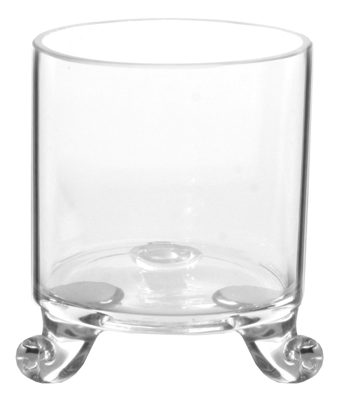 Tri-footed Glass Vase