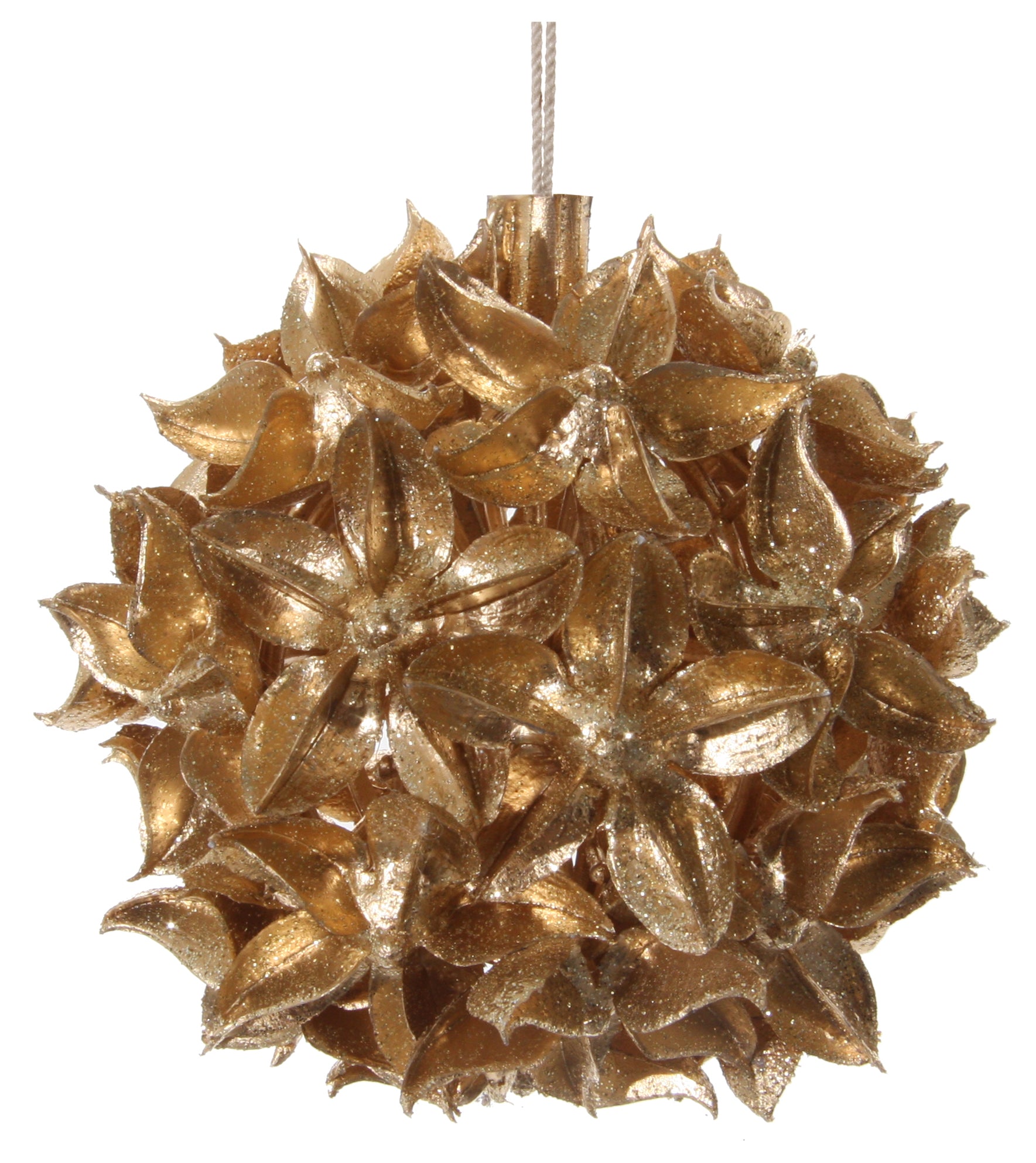 Gold Flower Ornament