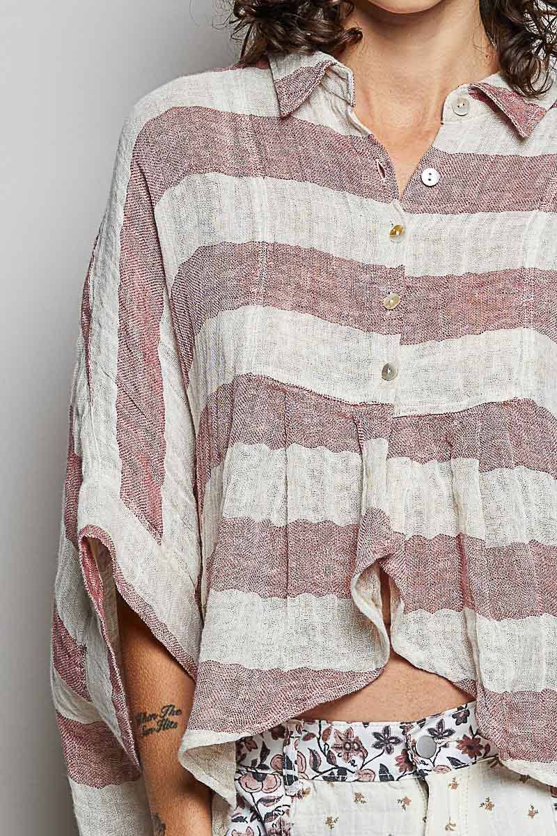 Penelope Woven Blouse