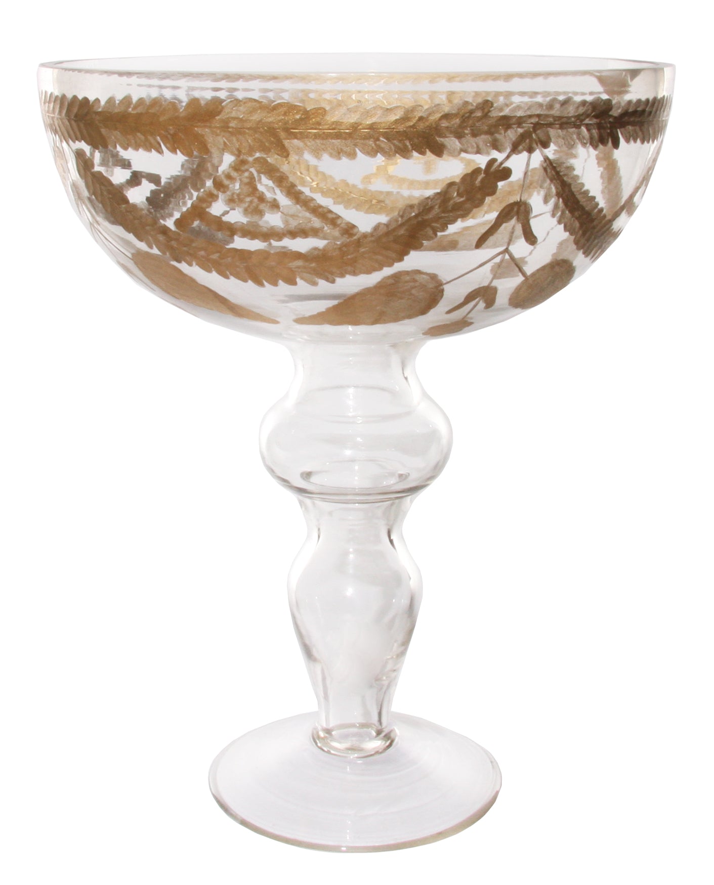 Gold Garland Glass bowl