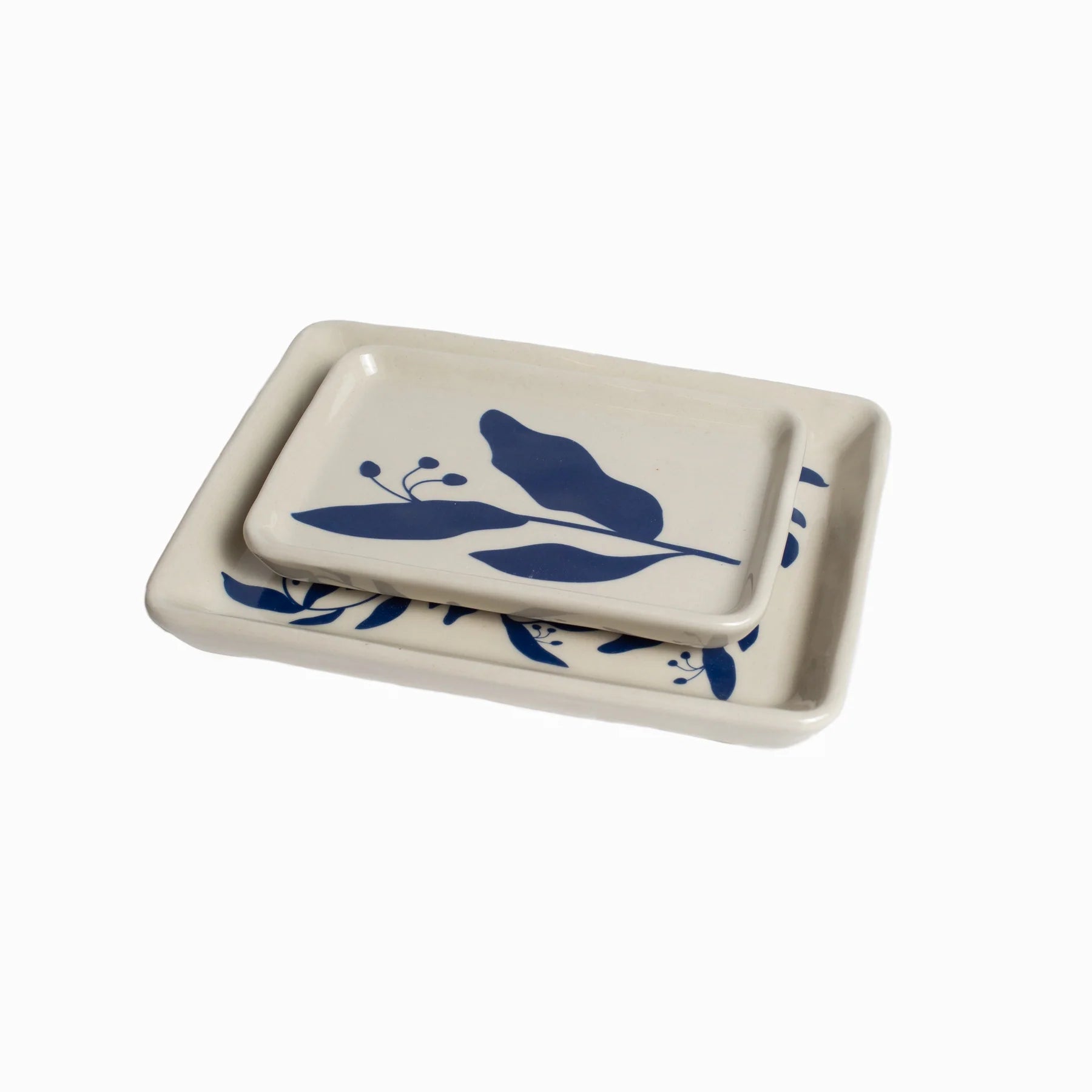 Botanical Stoneware Dish