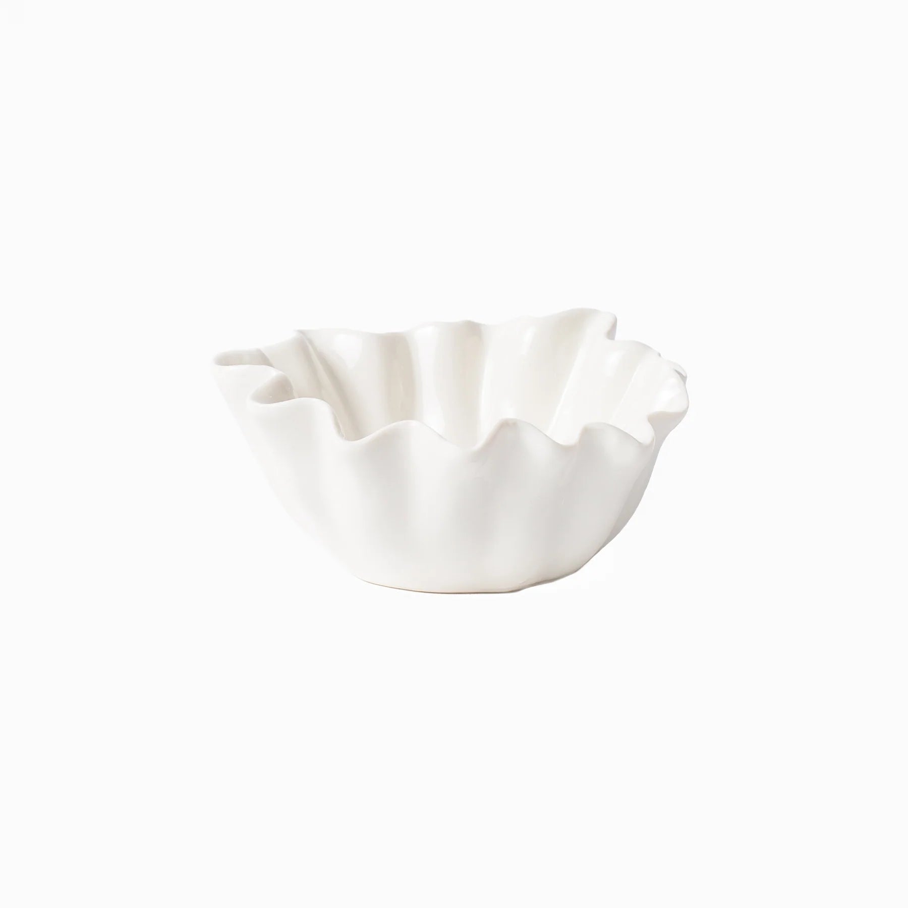 Stoneware Fluted Bowl