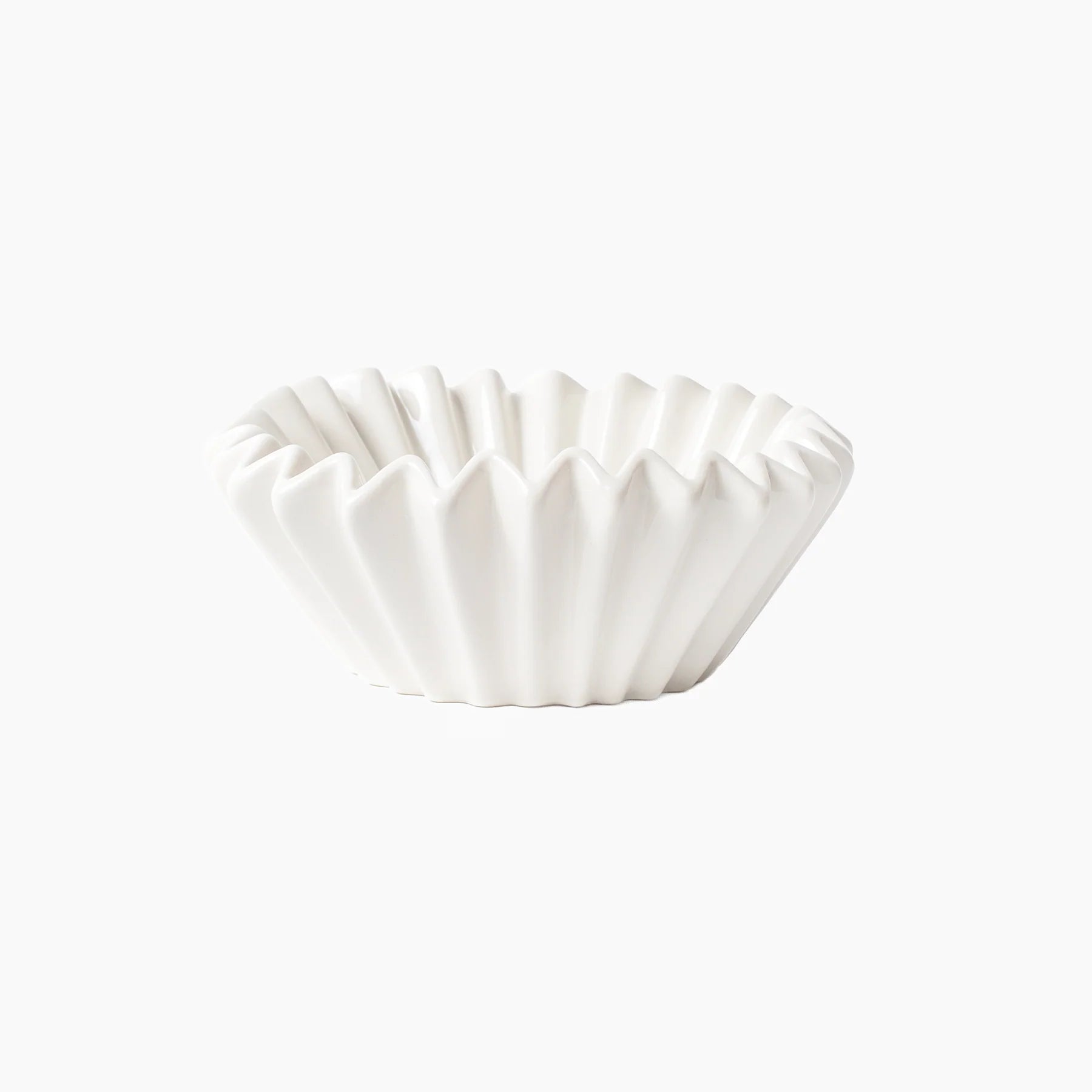 Stoneware Fluted Bowl