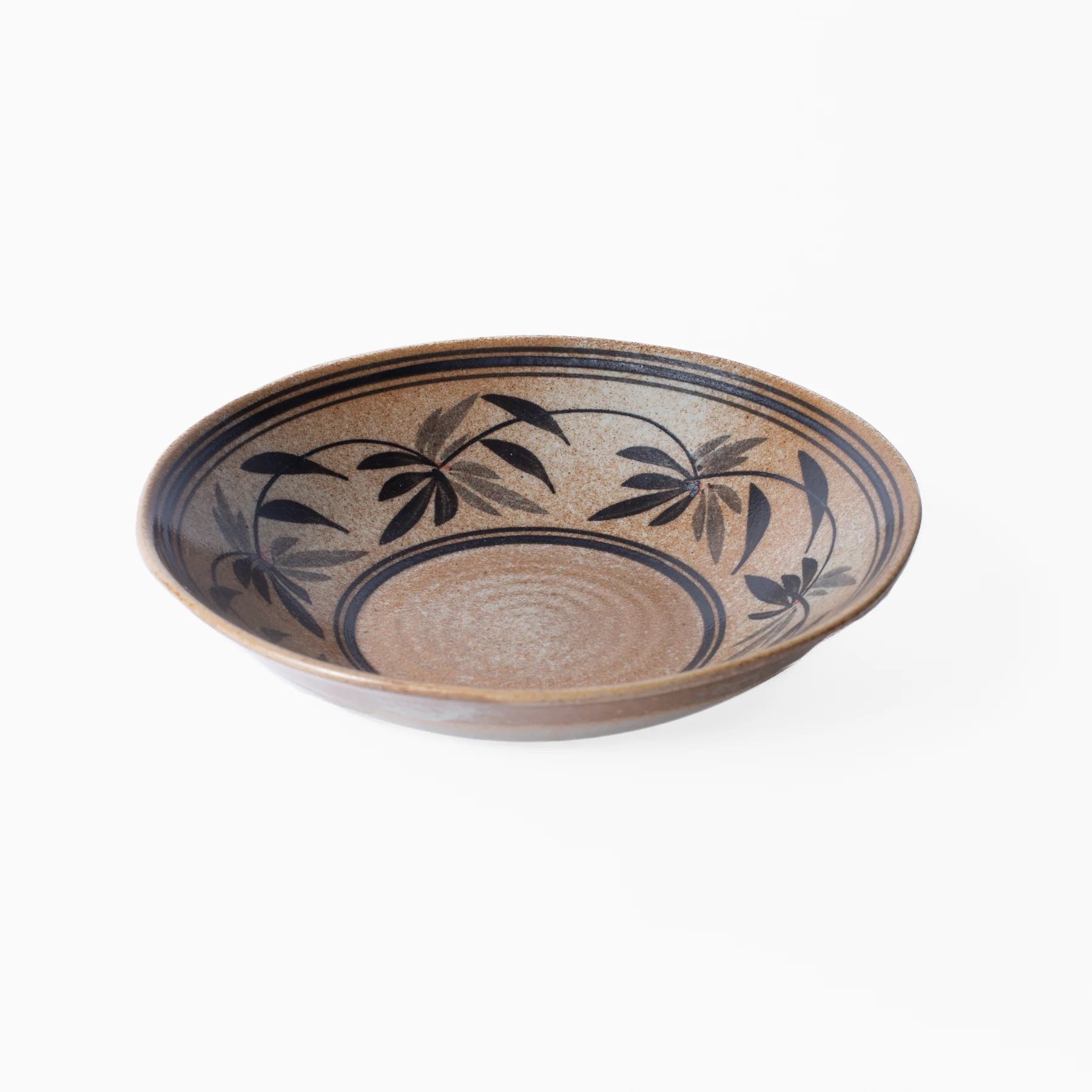 Hand Painted Stoneware Pasta Bowl