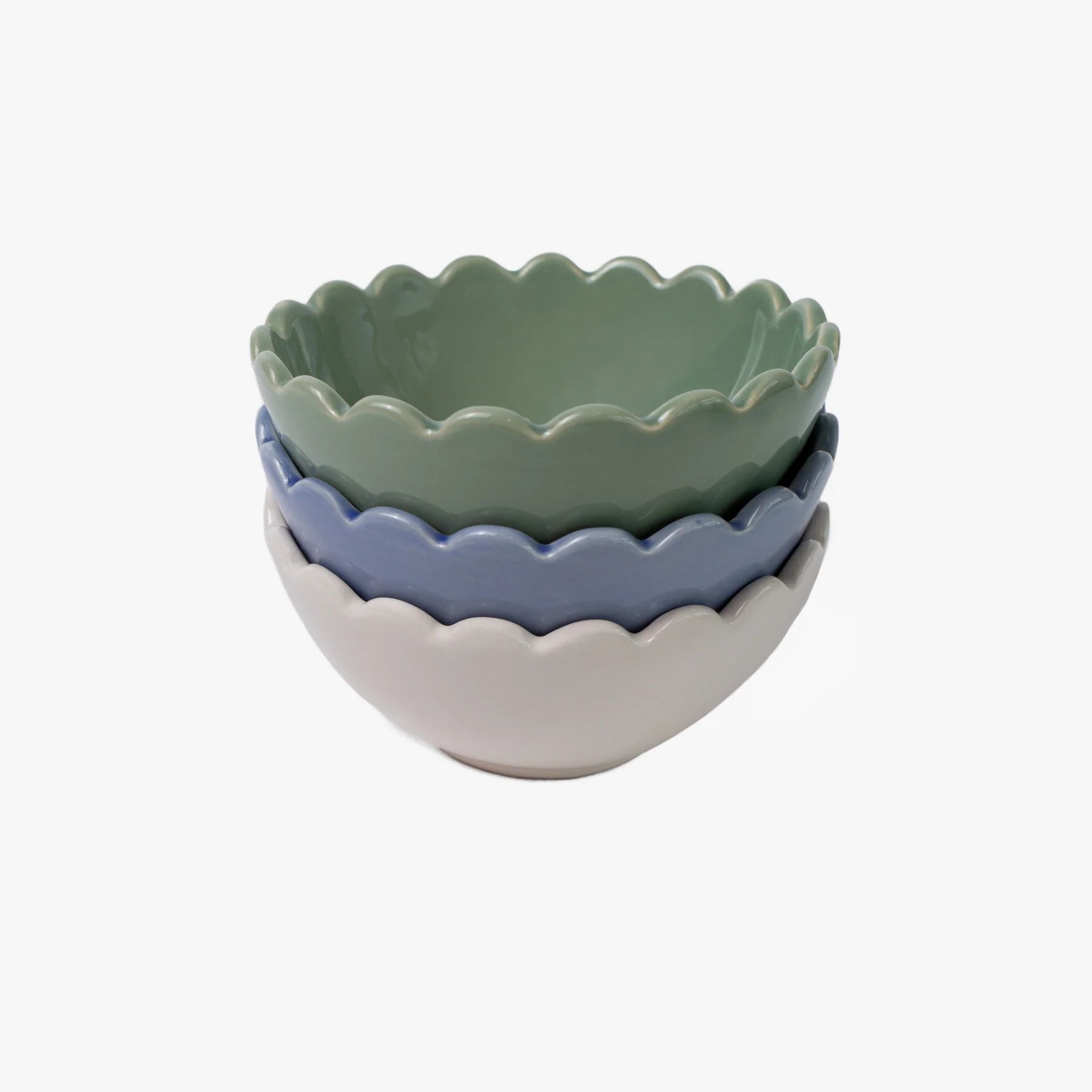 Scalloped Top Bowl