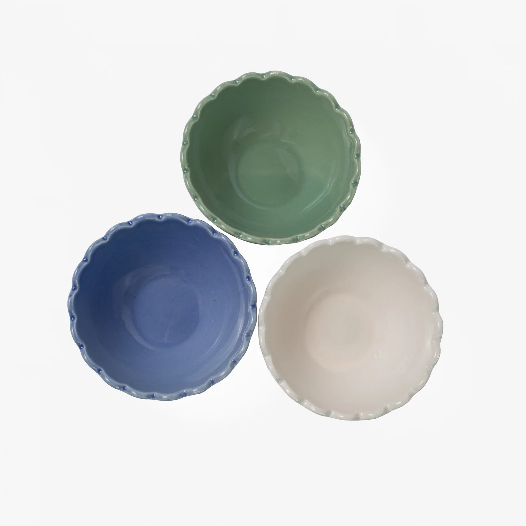 Scalloped Top Bowl