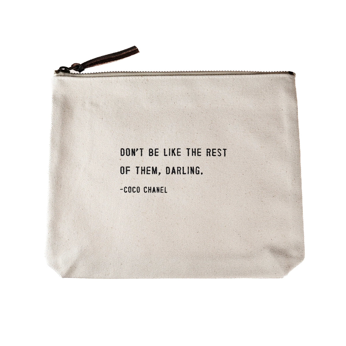 Canvas Zip Bag