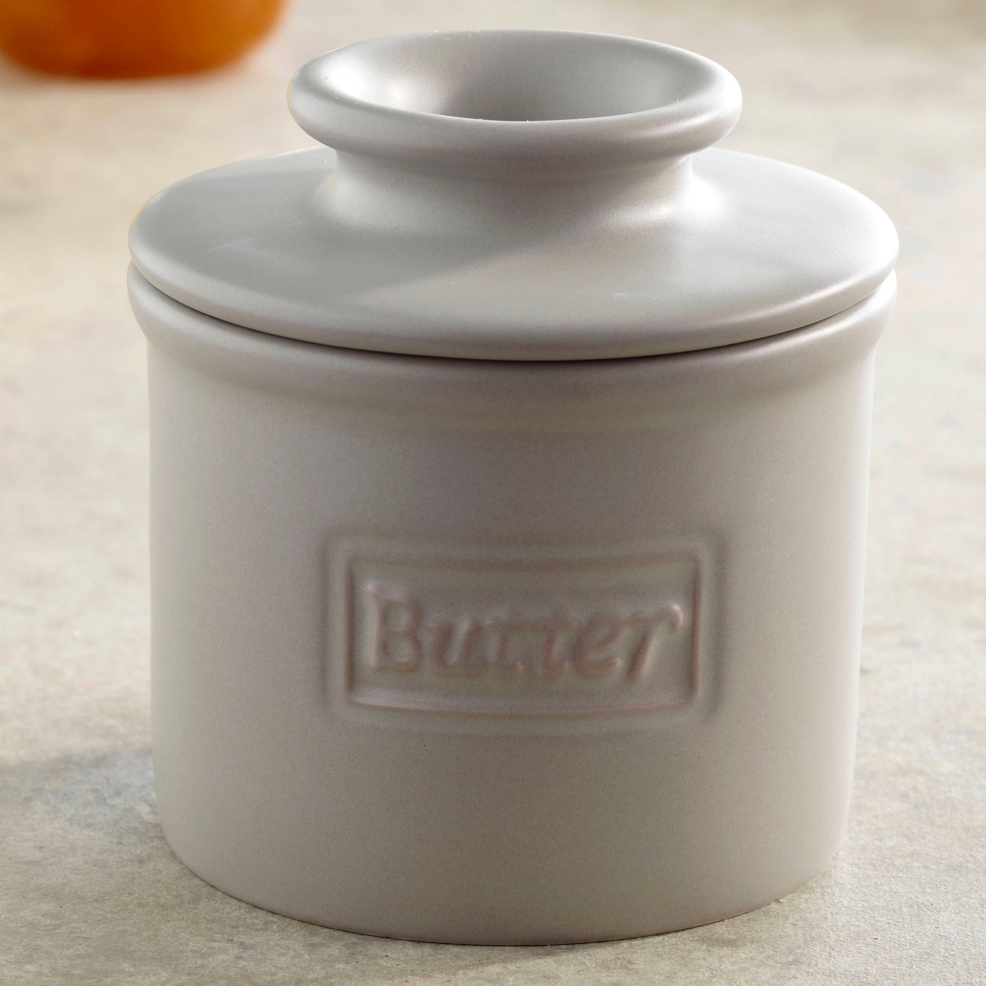 The Original Butter Bell® Crock - Cafe Matte Stone