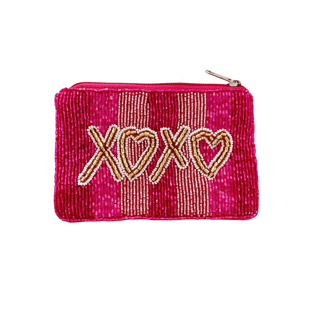 Beaded coin purse