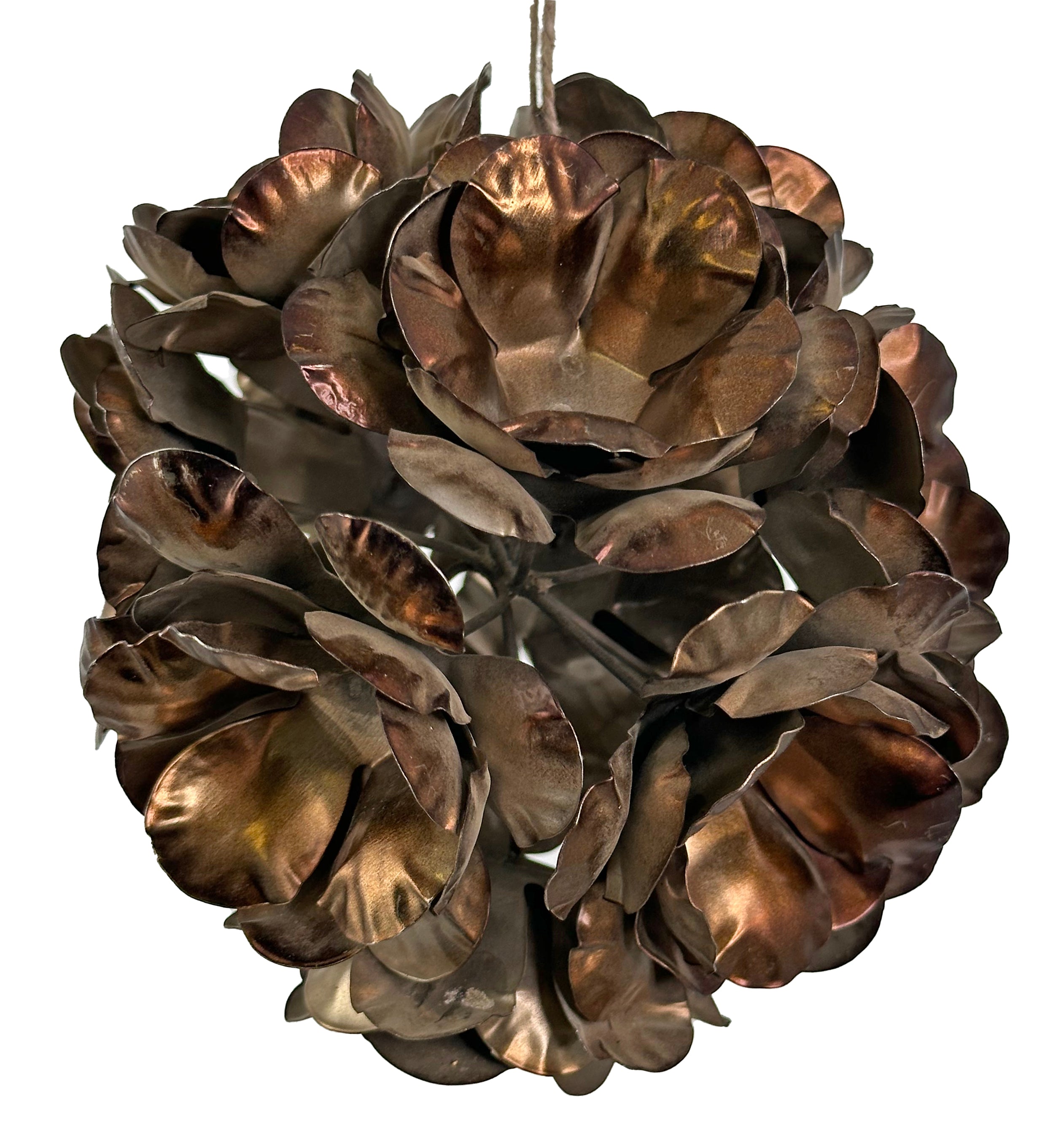 Metal flower ornament