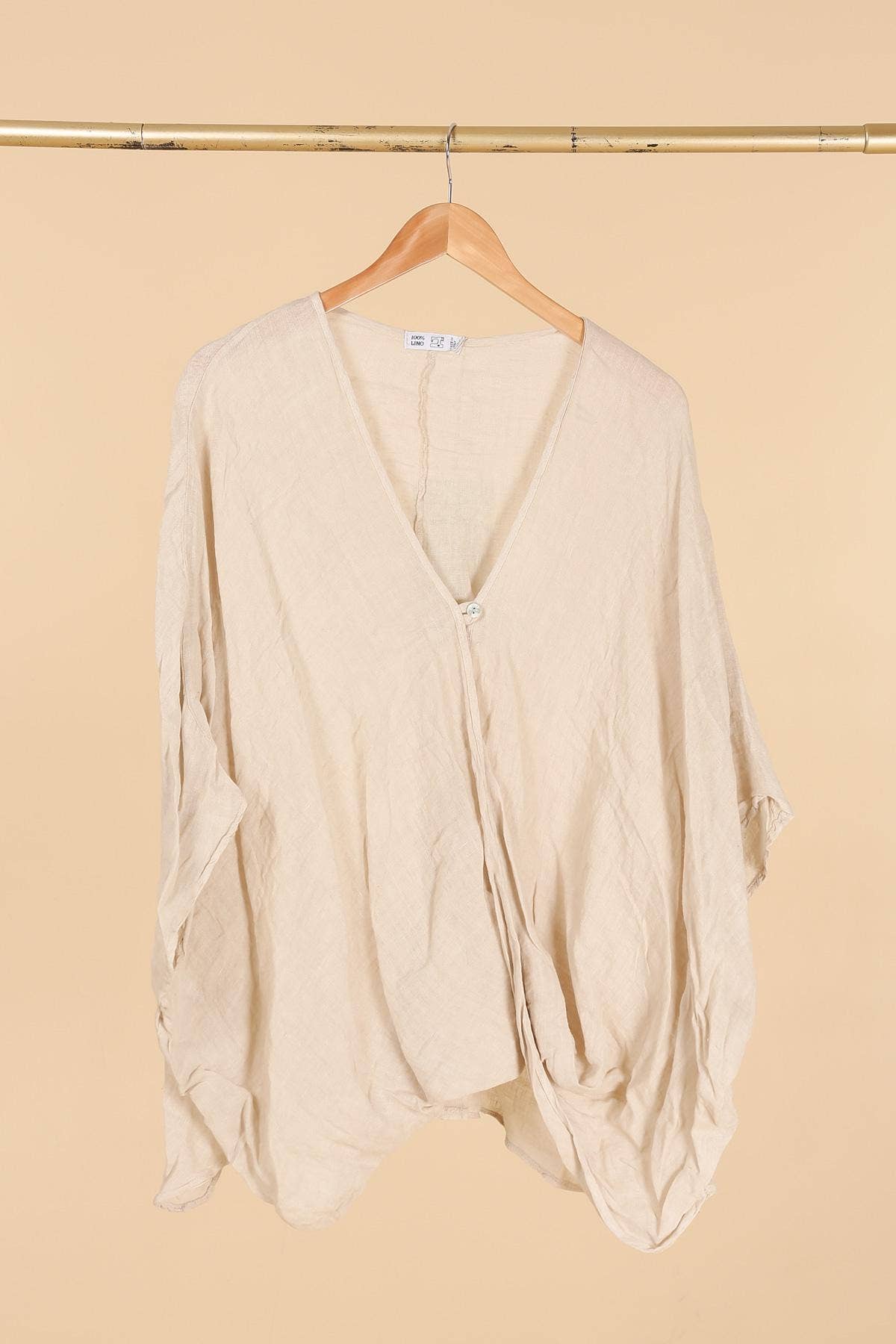 100% LINEN BLOUSE