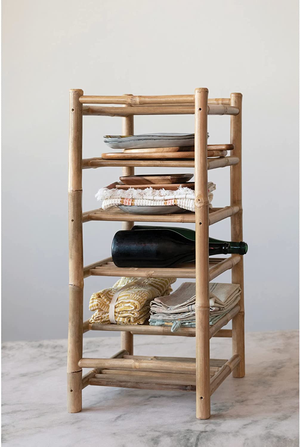 Bamboo 6-Tier Shelf