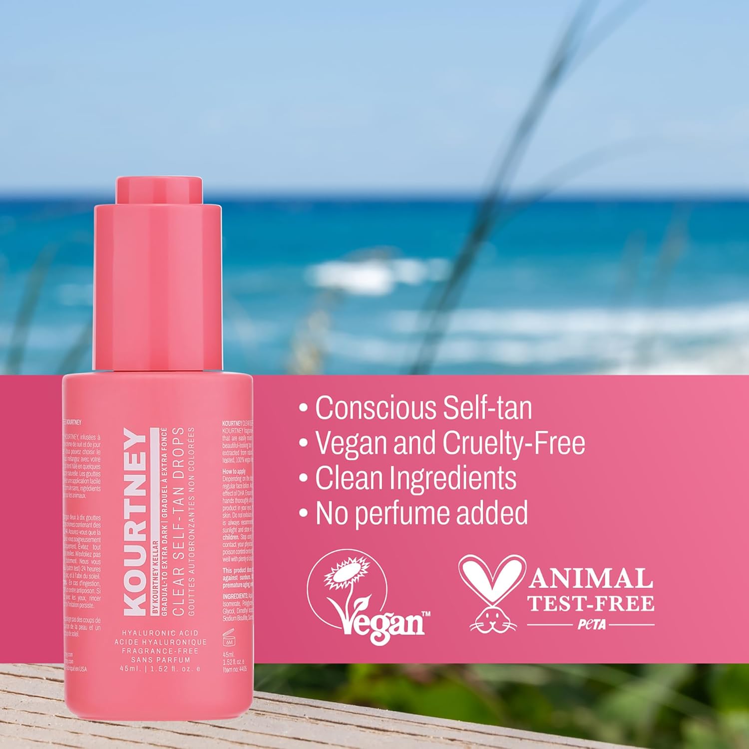 KOURTNEY Clear Self-Tan Drops