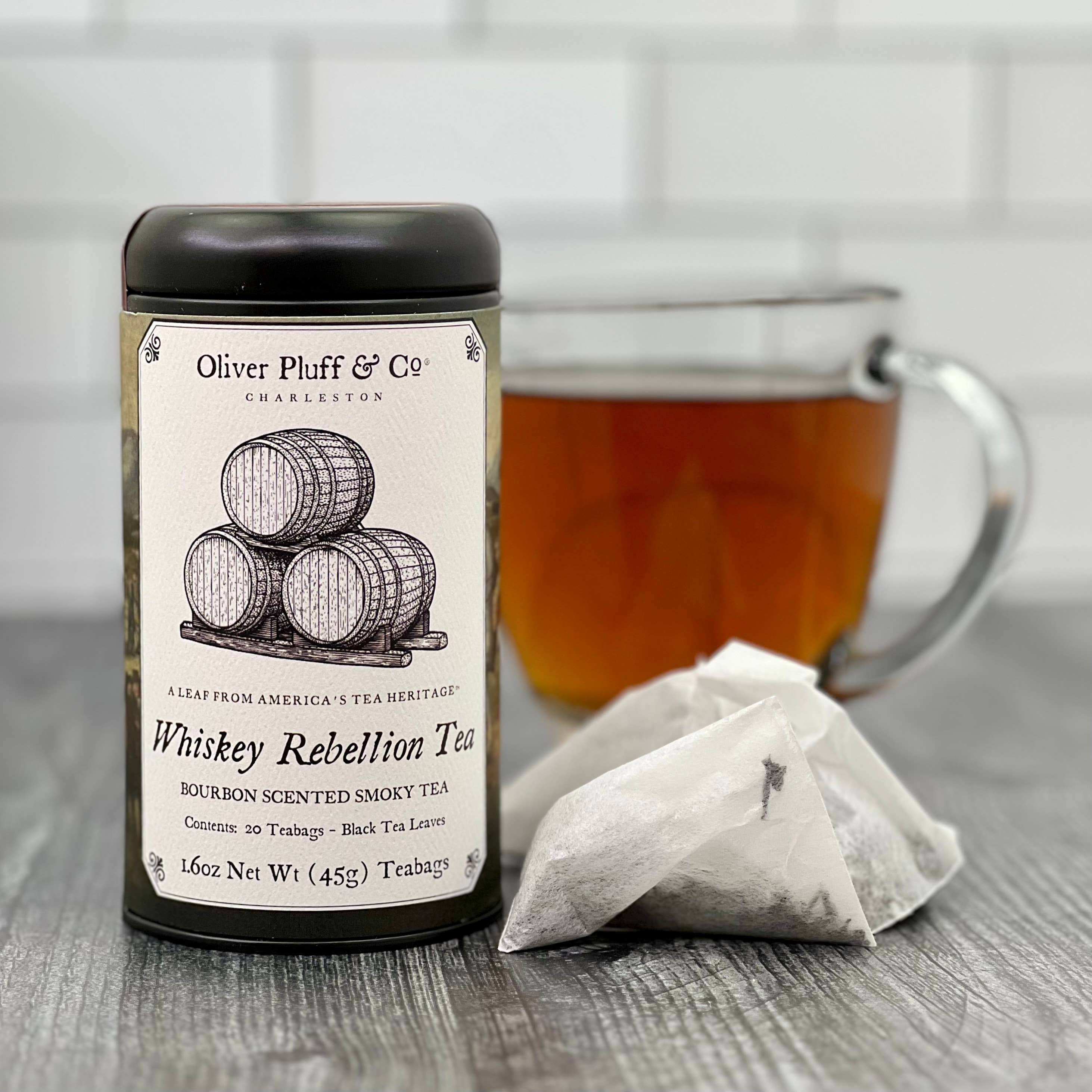 Whiskey Rebellion Commemorative Tea Tin