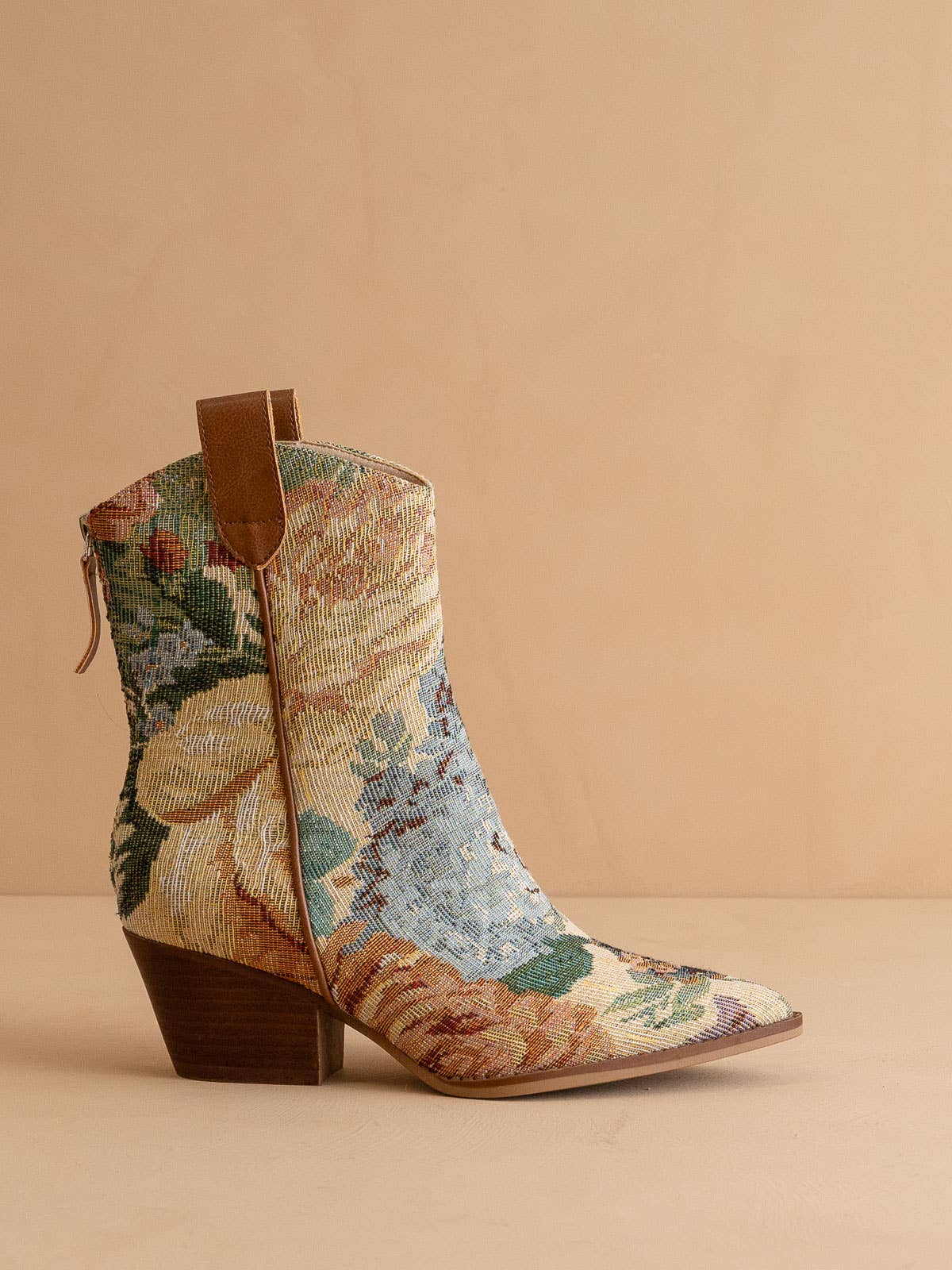 The Kaiya | Floral Tapestry Boot