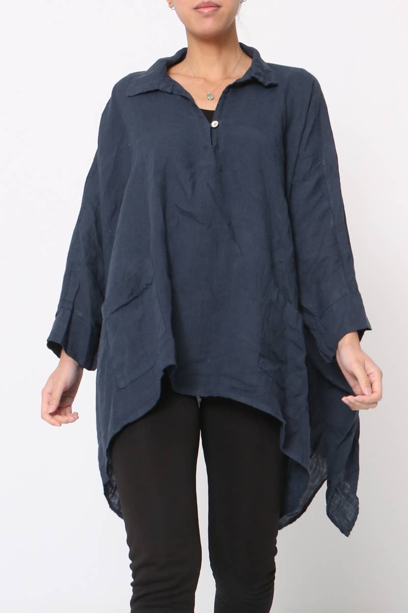 Luca linen tunic