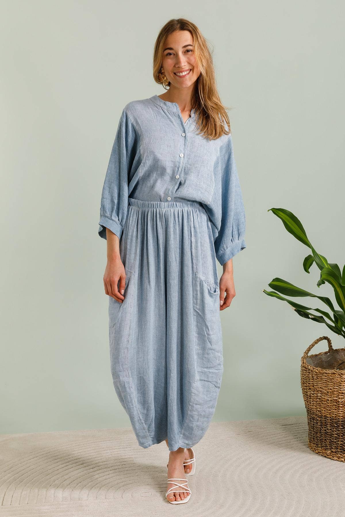 Lucia Linen Trousers