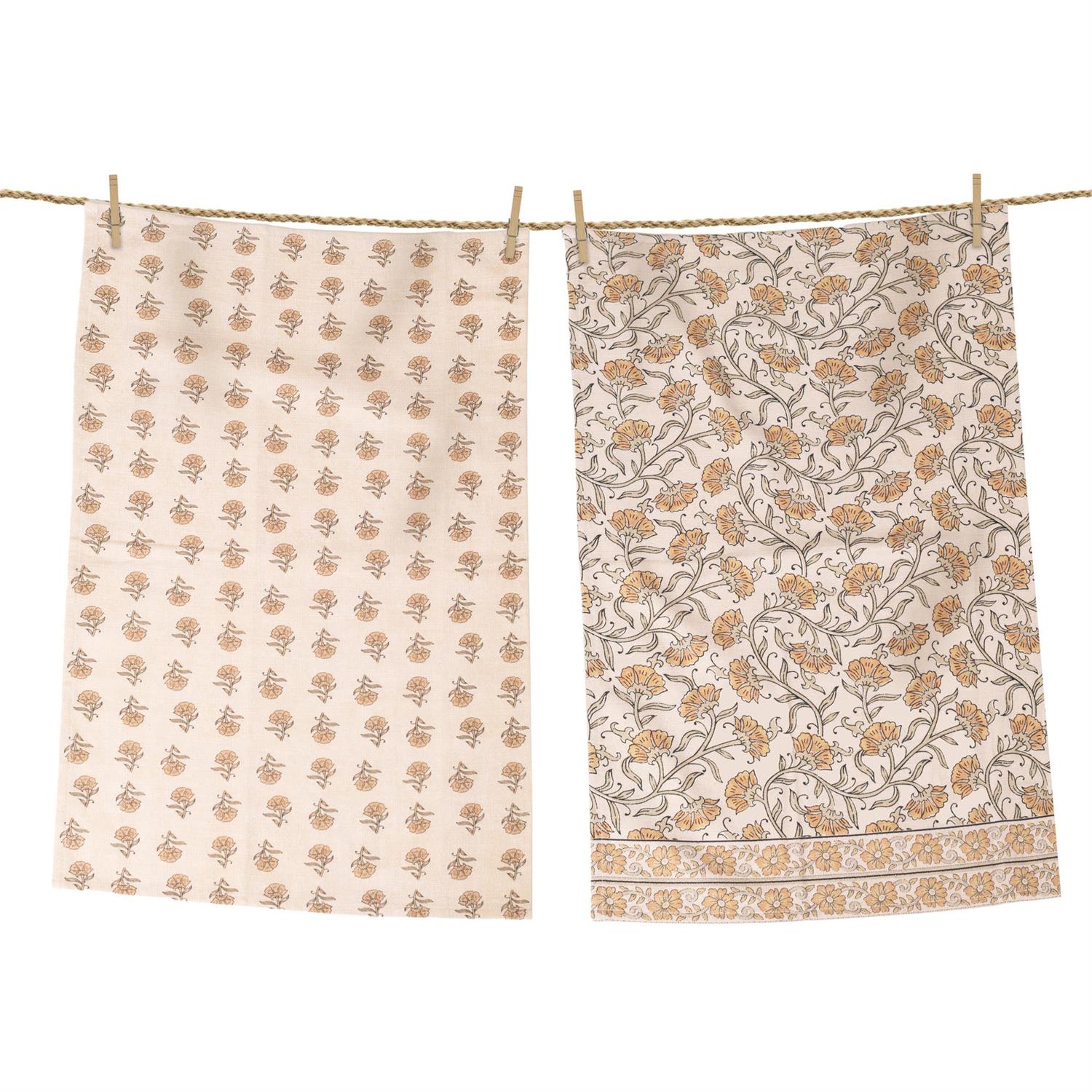 Block Print Towel