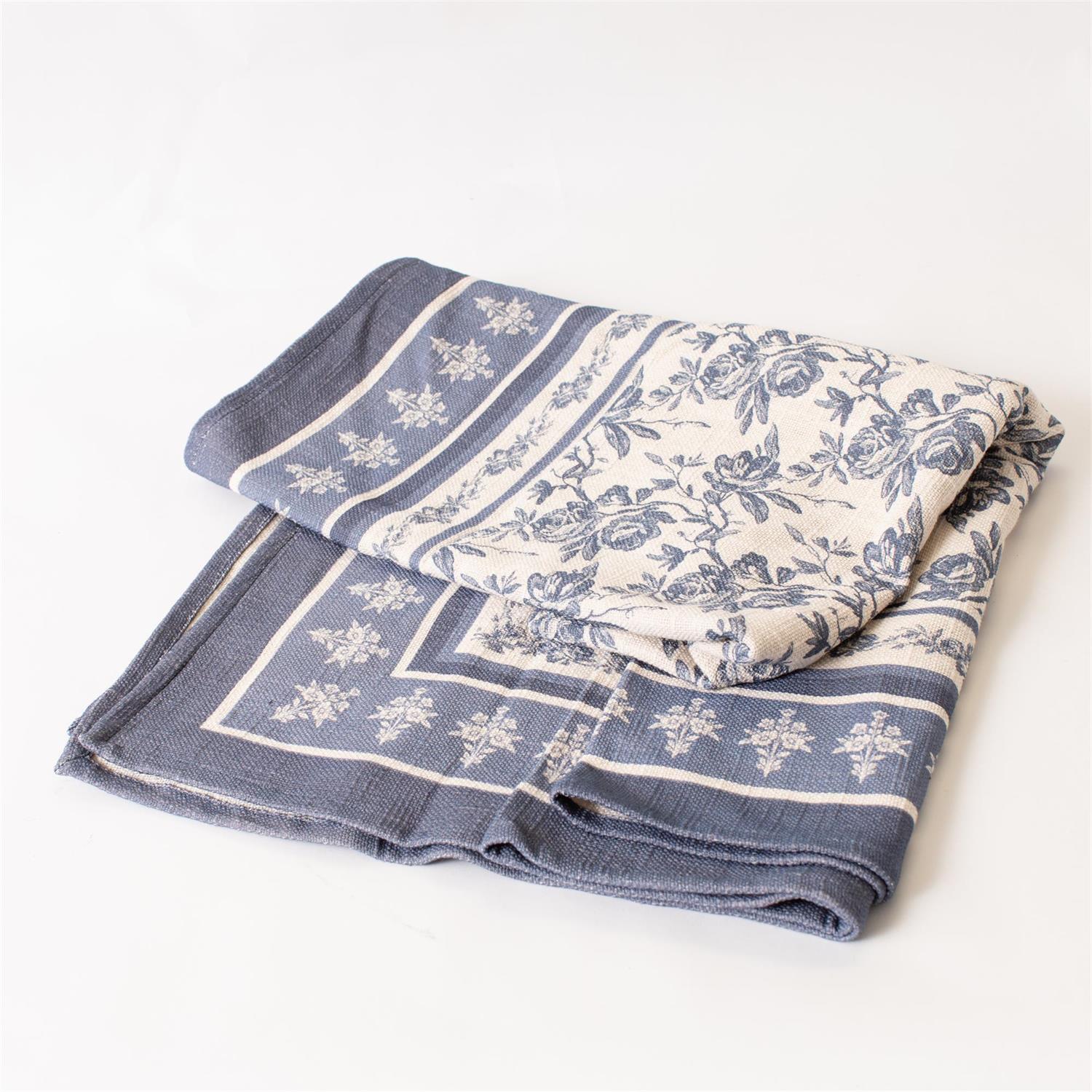 French Blue Tablecloth