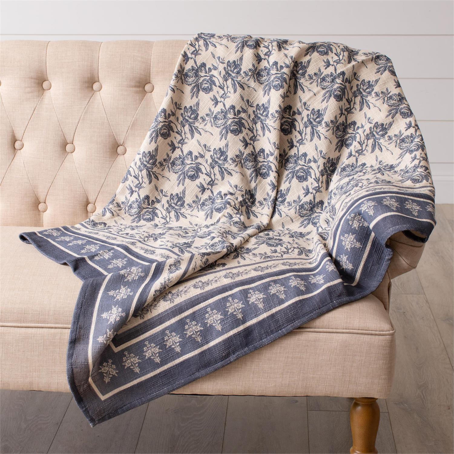 French Blue Tablecloth