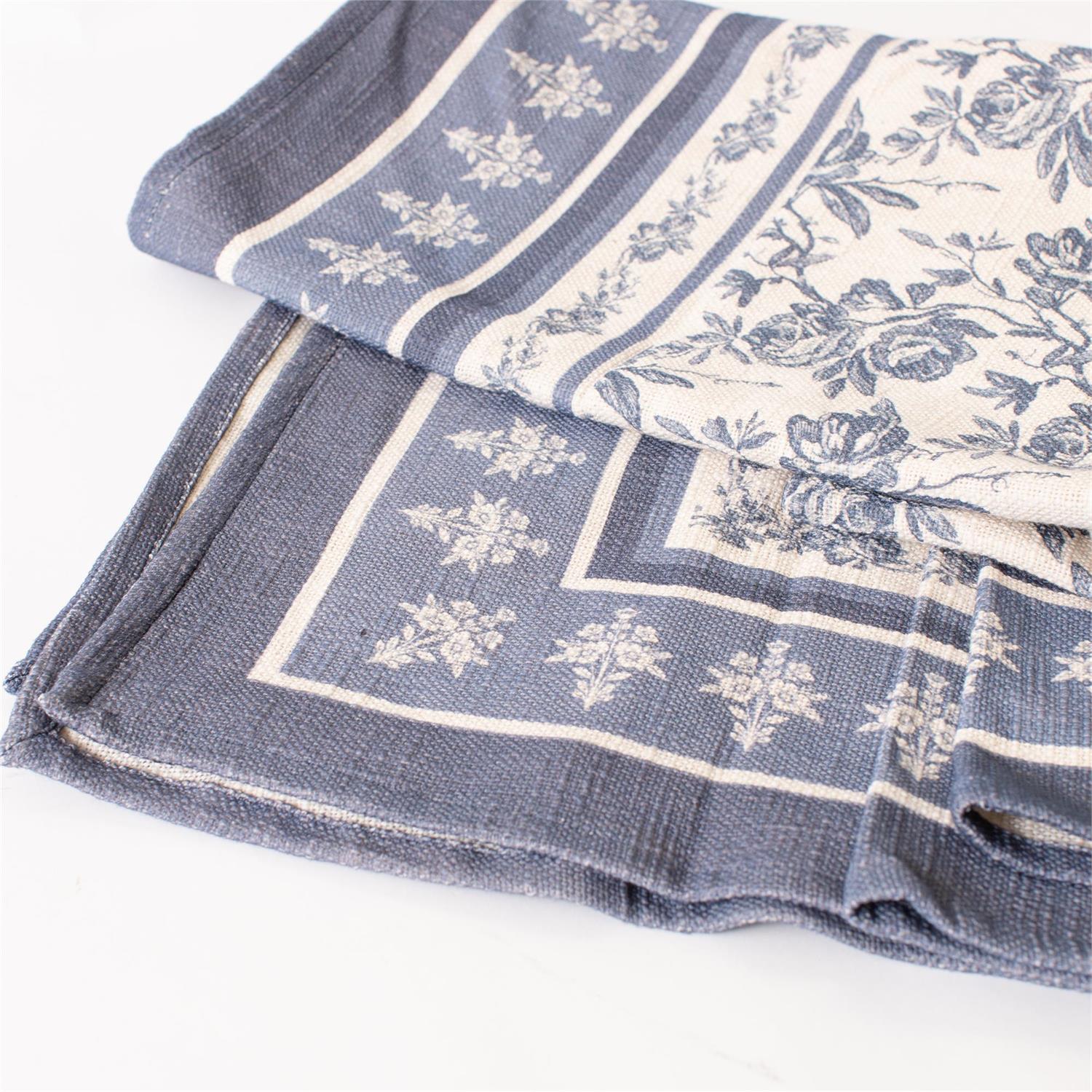 French Blue Tablecloth