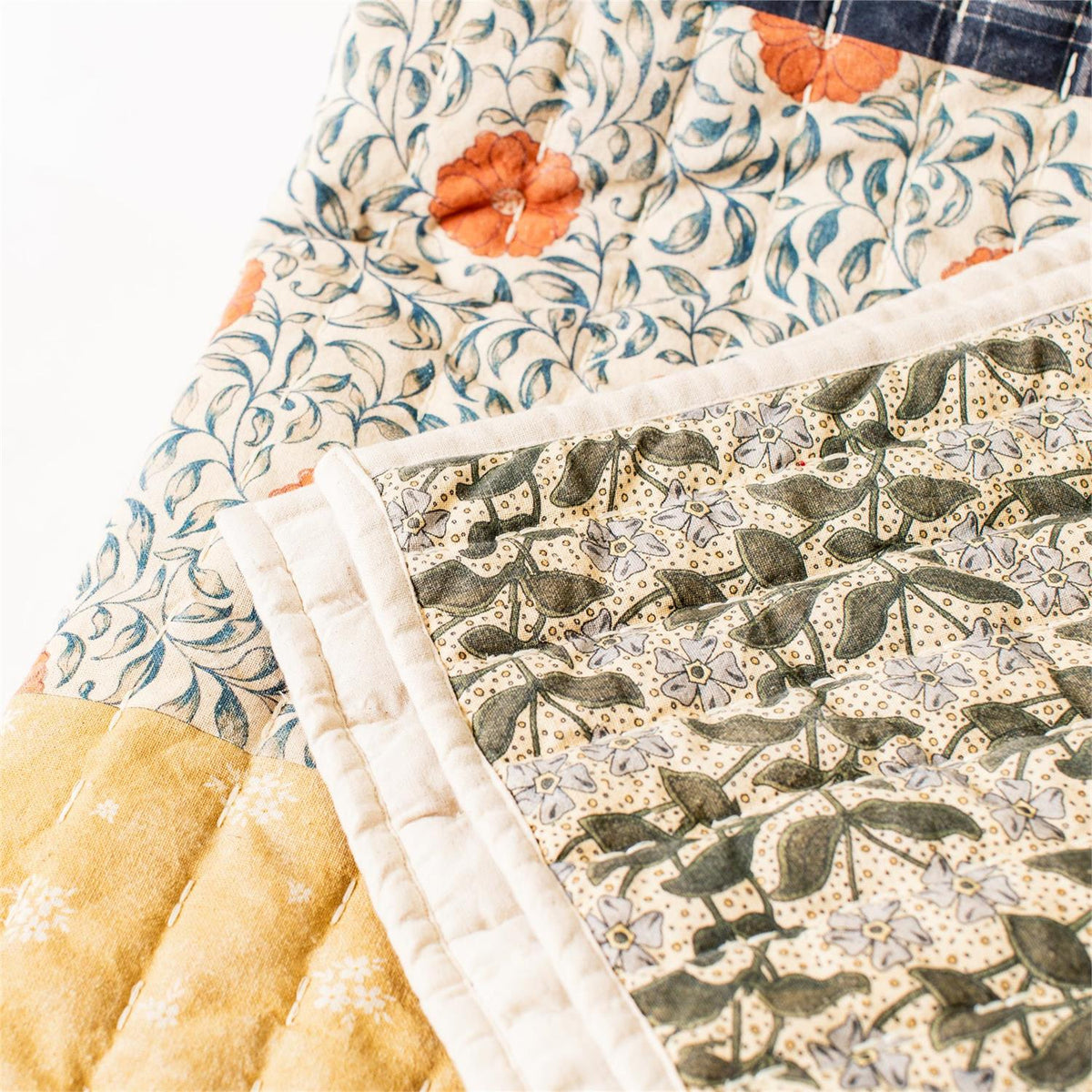 Quilted Patchwork Throw