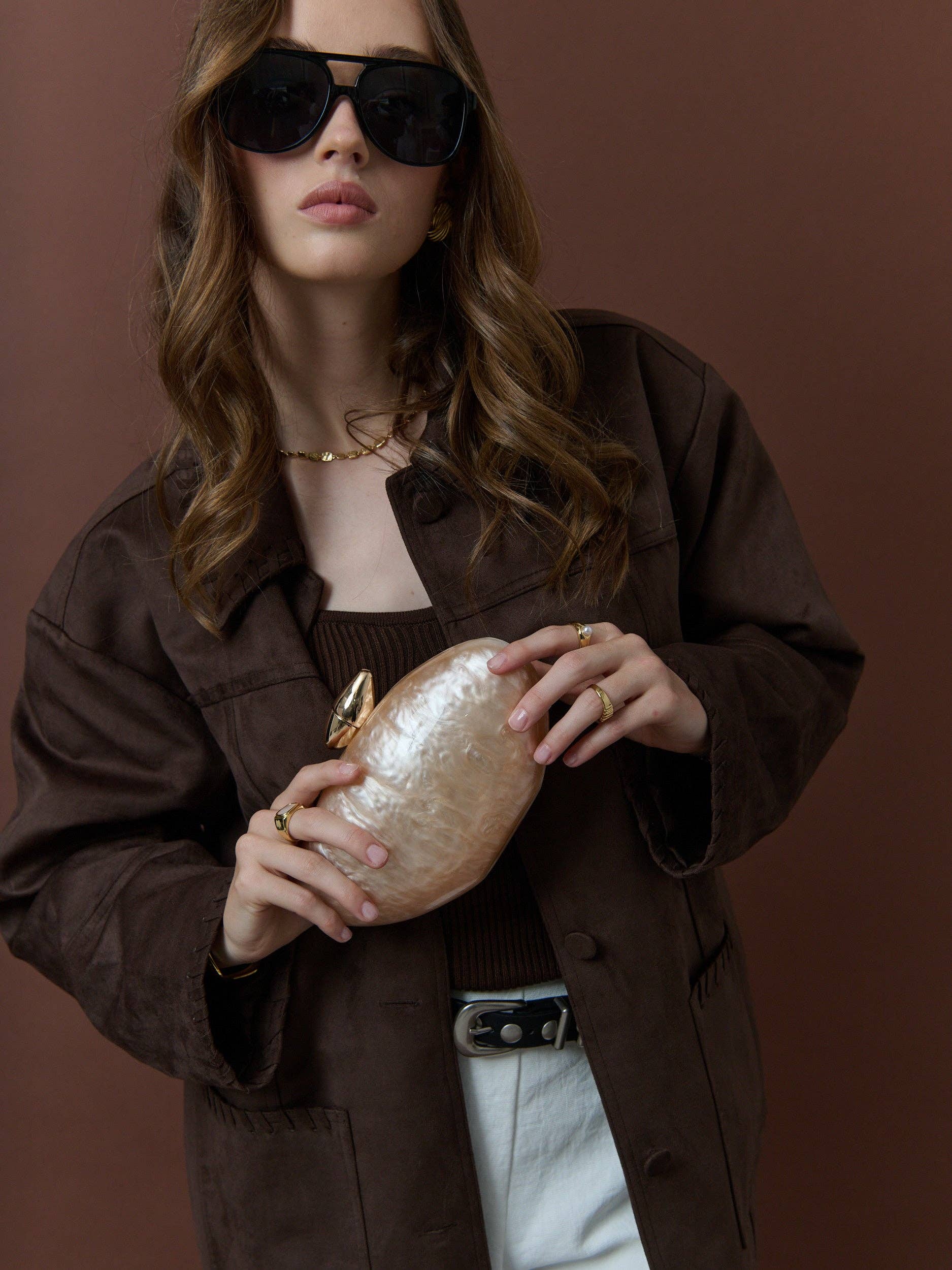 Cosmopolitan Pearl Clutch