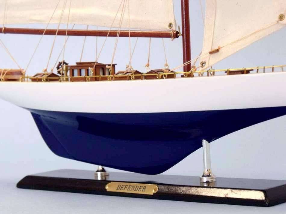 Defender Limited Model Sailboat 25"