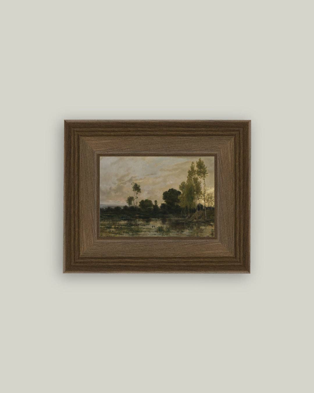 Alders Framed Antique Art