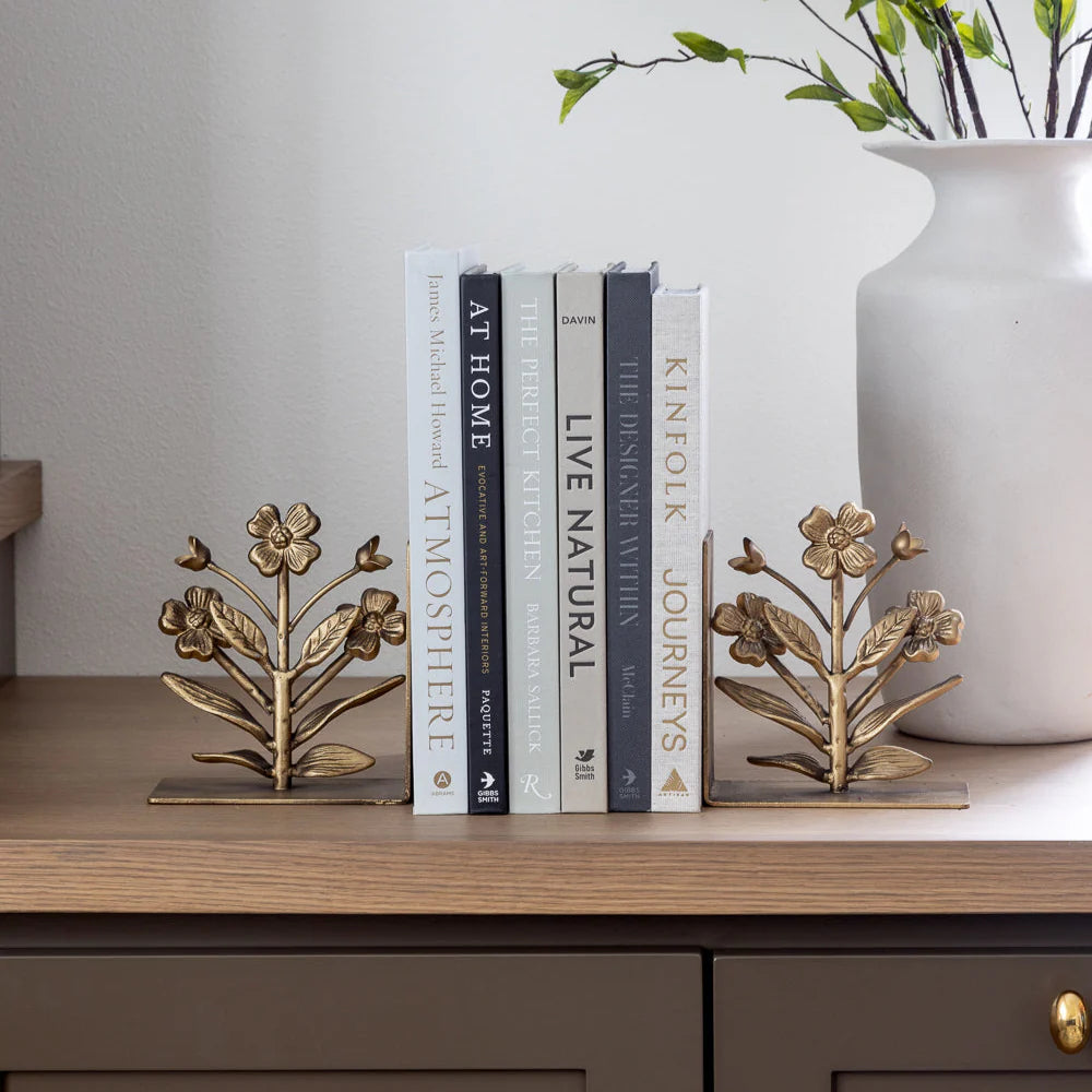 Floral Bookend SET