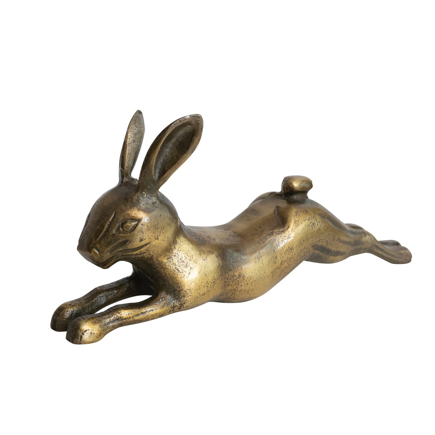 Antique Brass Rabbit