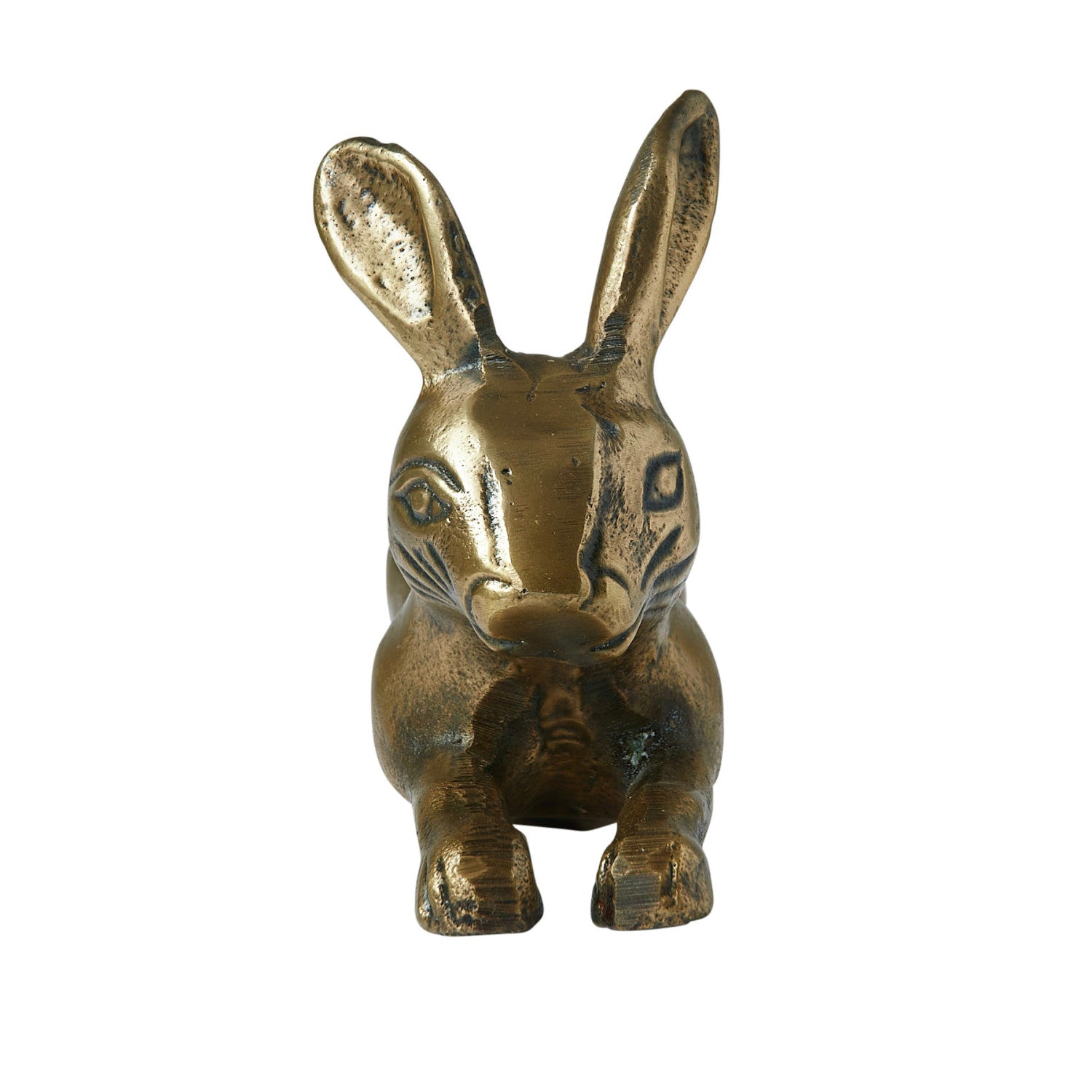 Antique Brass Rabbit