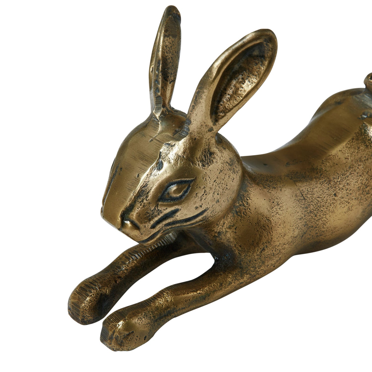 Antique Brass Rabbit