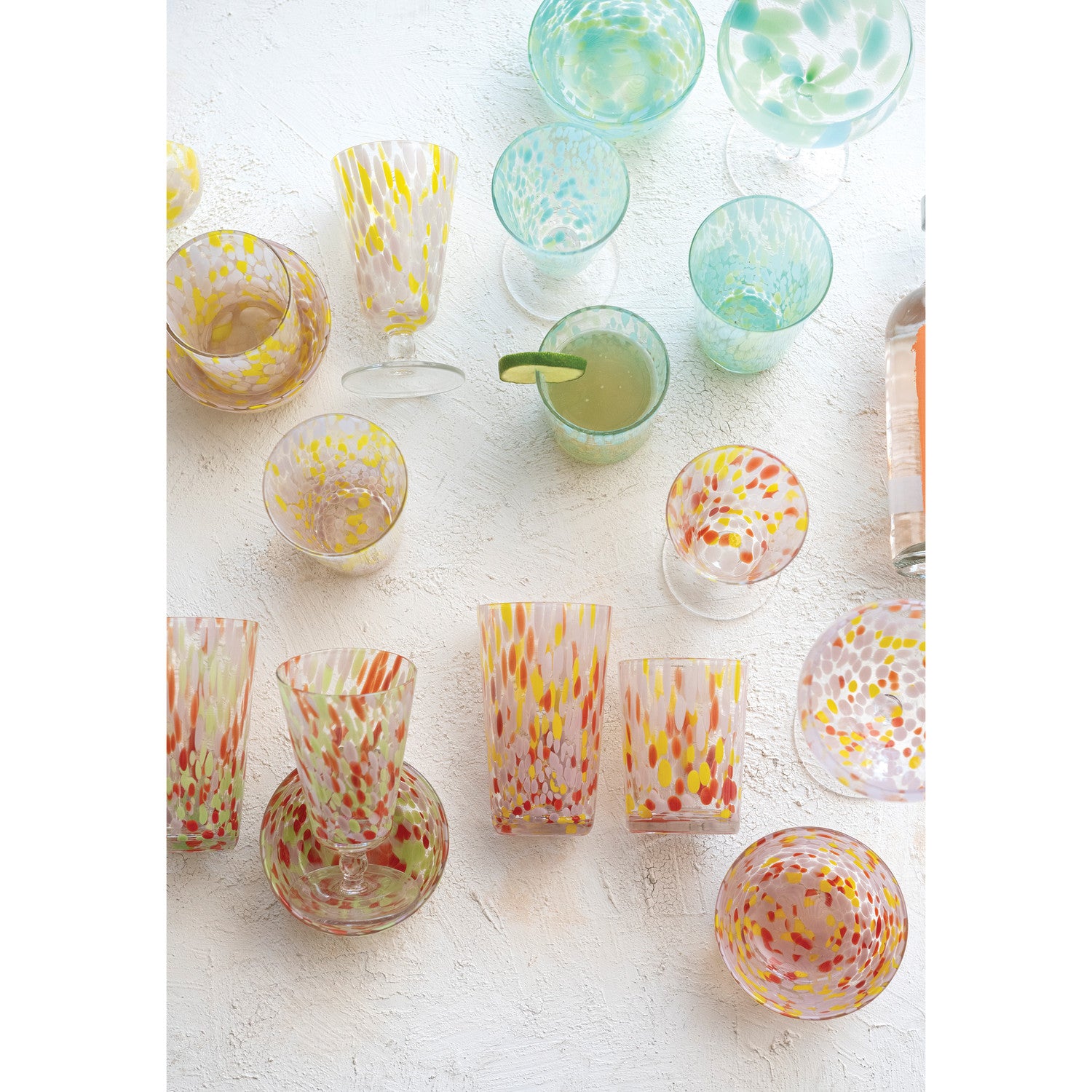 Confetti Drinking Glass