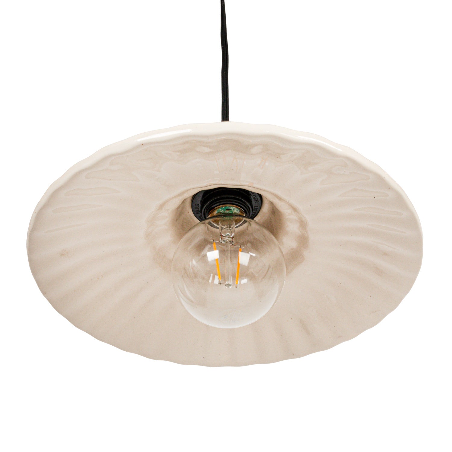 Pleated Pendant Lamp