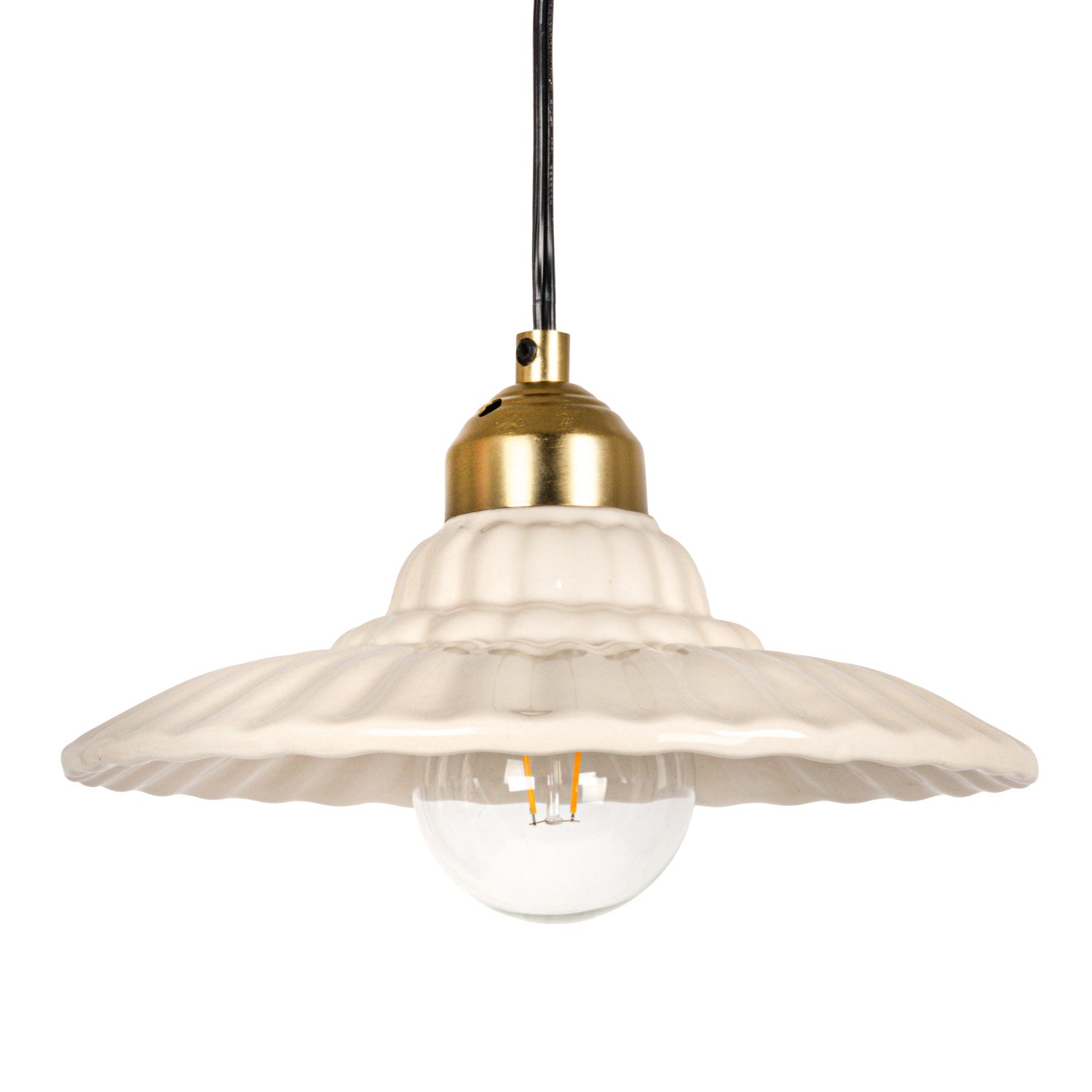 Pleated Pendant Lamp