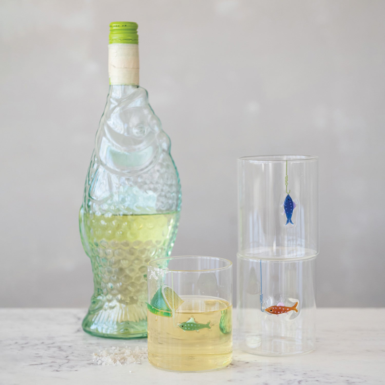 Fish Drinking Glass