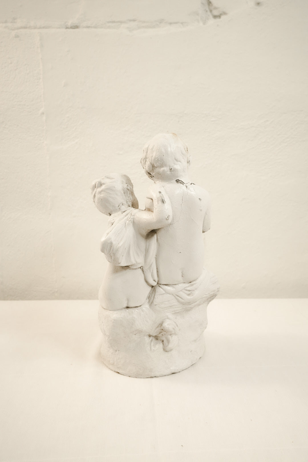 Vintage Cherub Statue