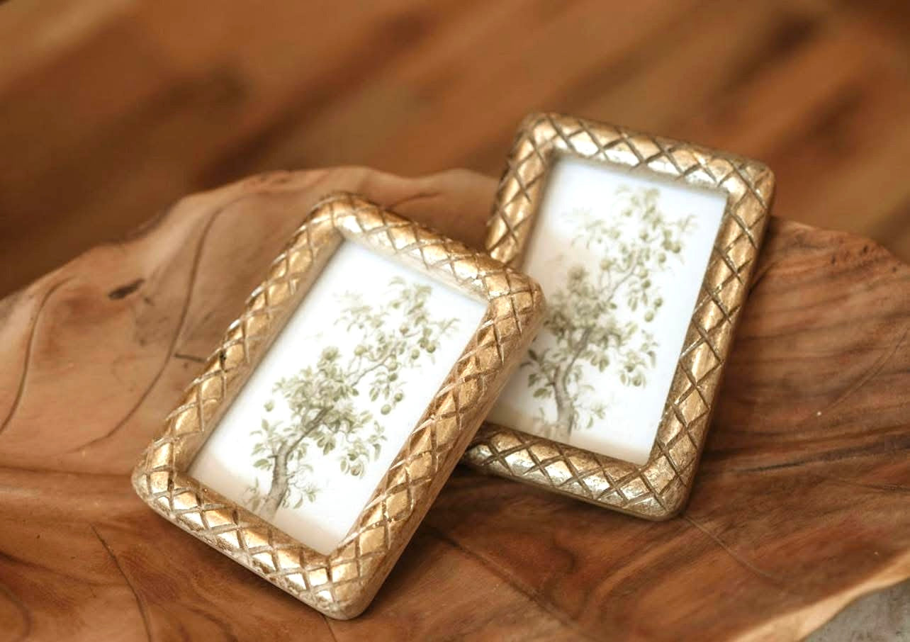 Carved Gold Wood Frame