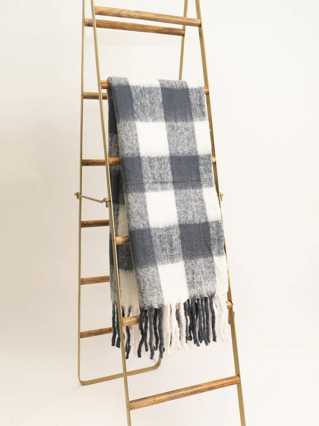 Woven Throw with Fringe