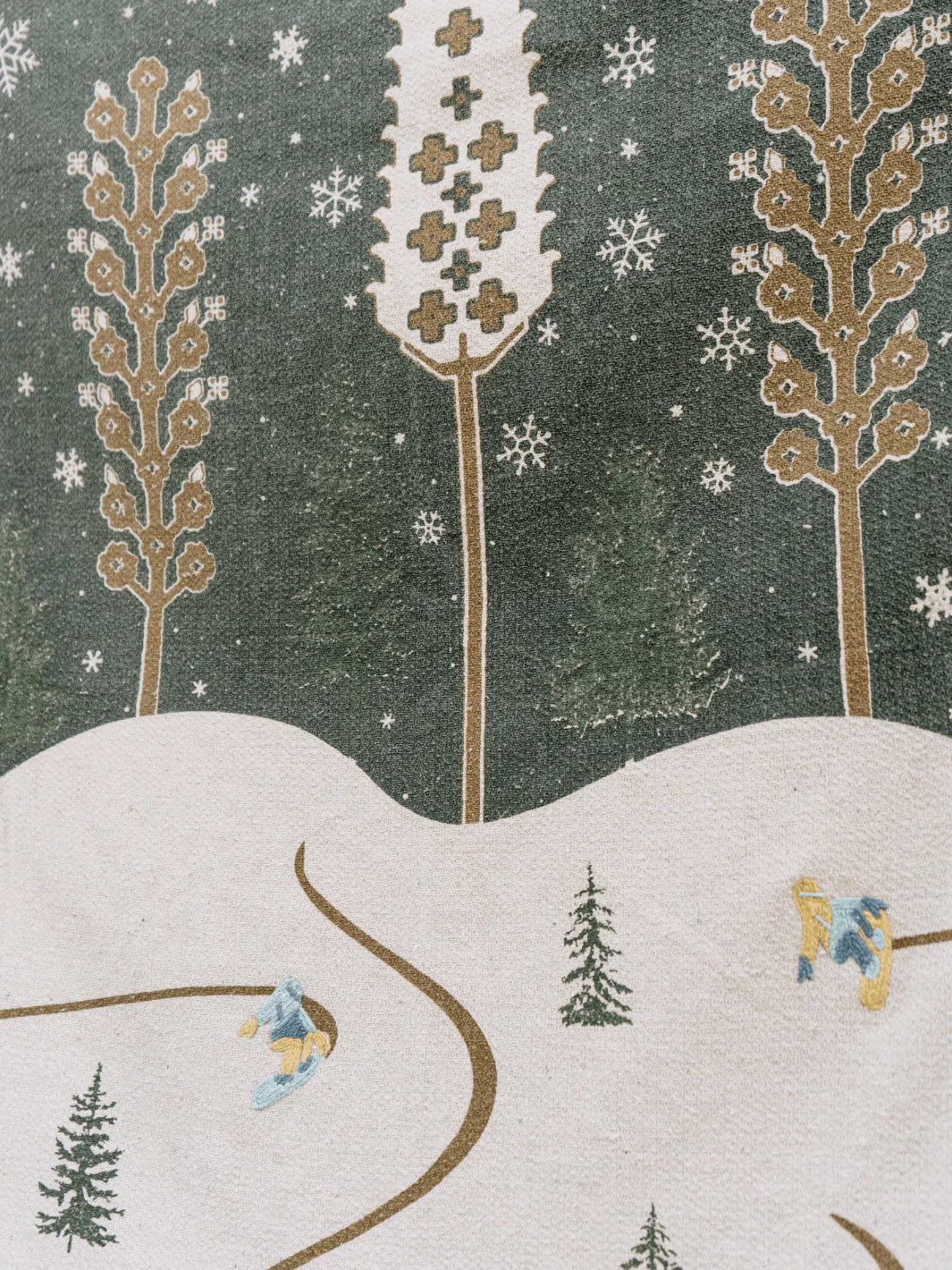 Woven Woodland Throw