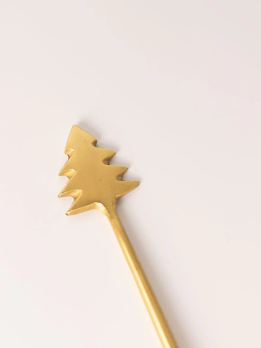 Brass Tree Cocktail Spoon