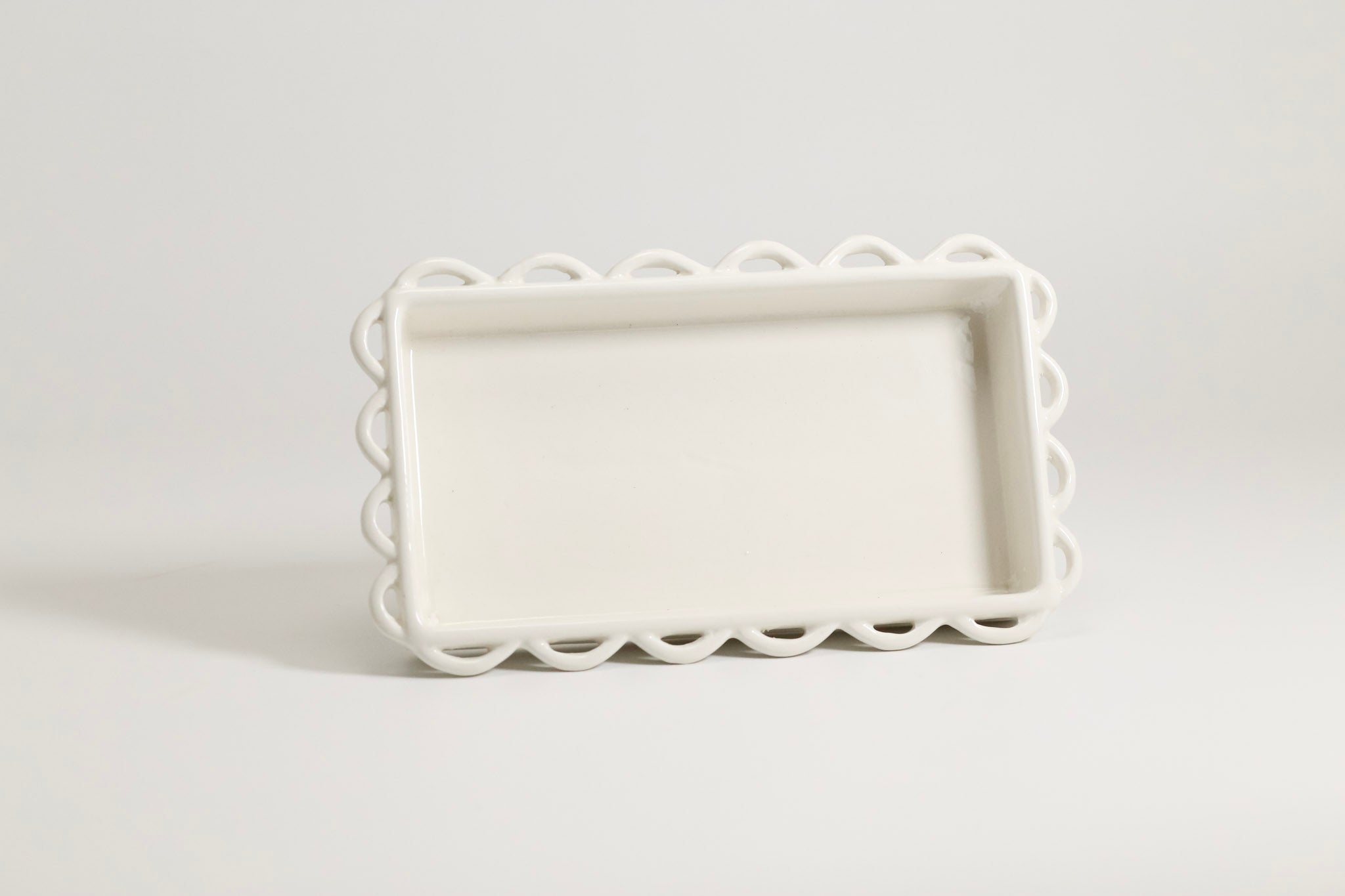 Scalloped Napkin Holder