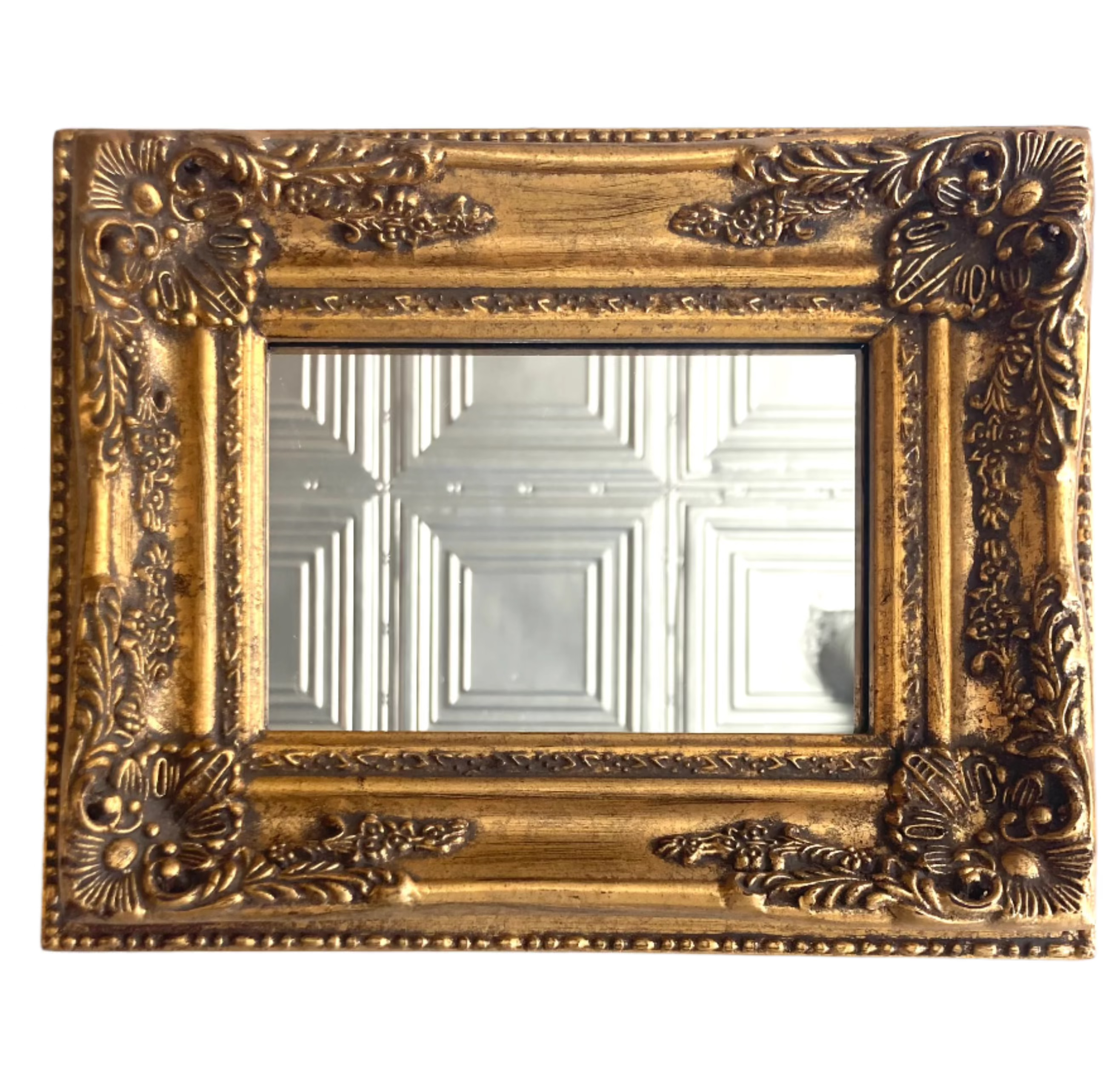 Gold Ornate mirror