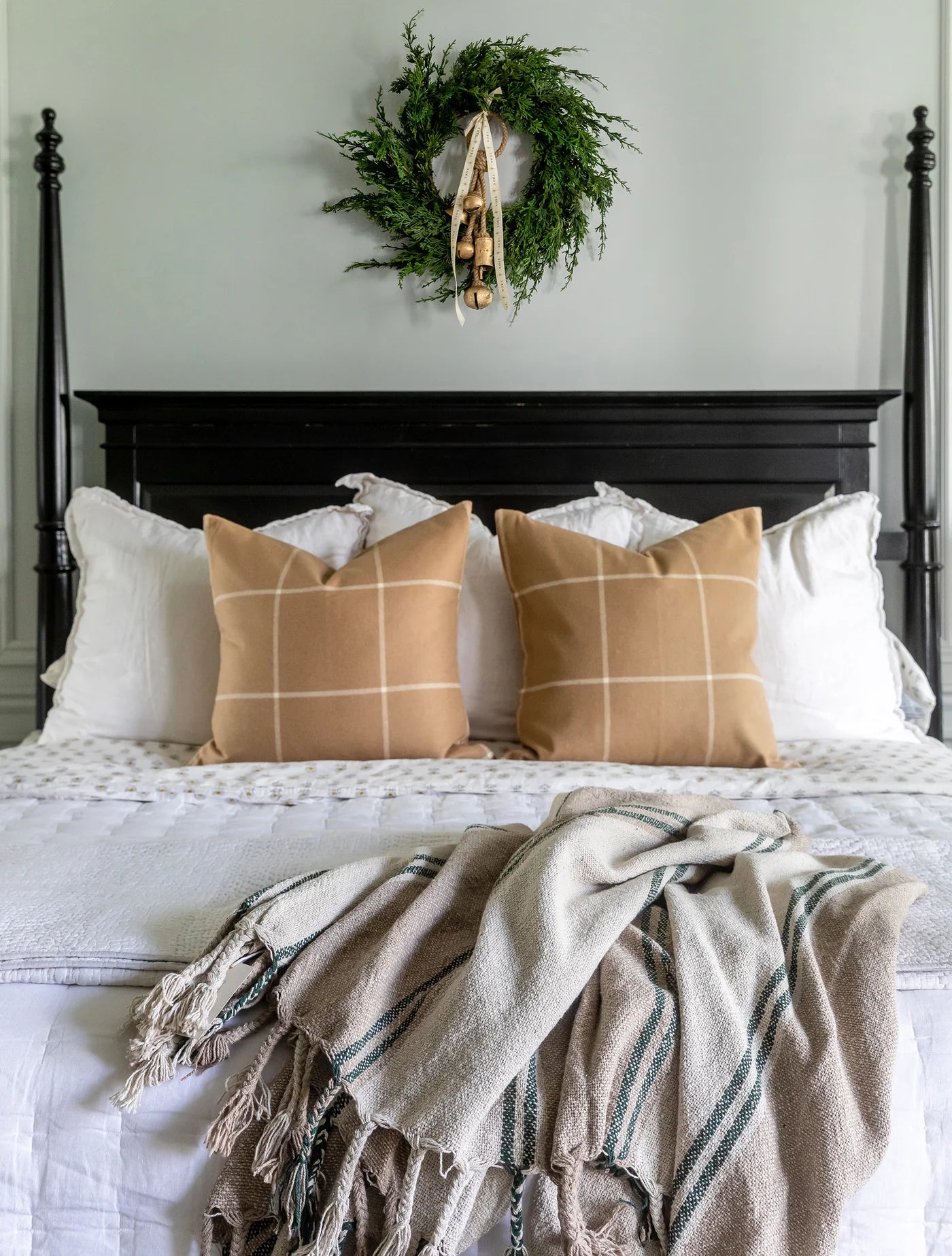 Brass Bells on Jute Hanger