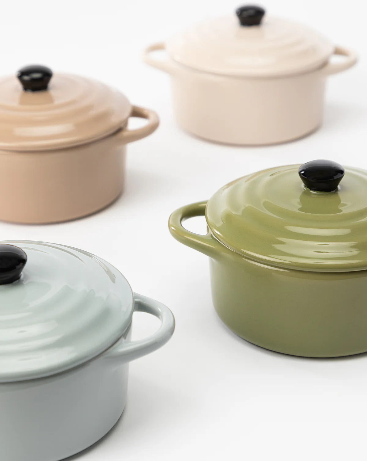 Stoneware Mini Baker+Lid