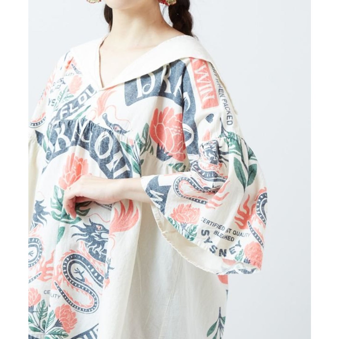 Cotton Midi Dress