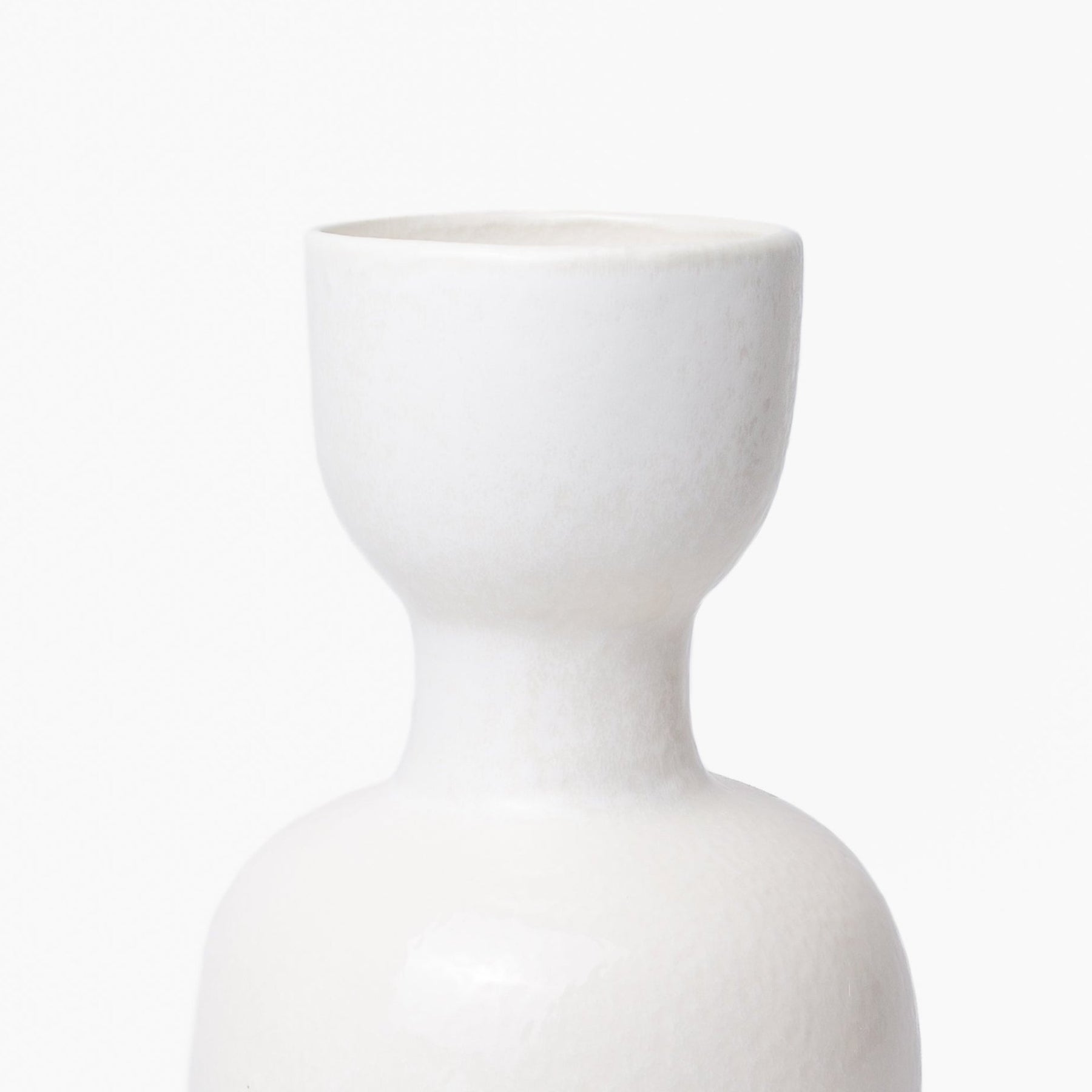 Ceramic Double Round Vase