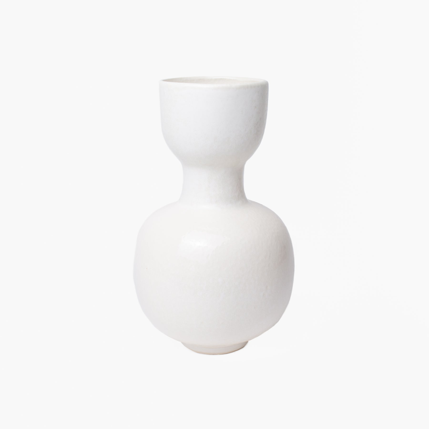 Ceramic Double Round Vase