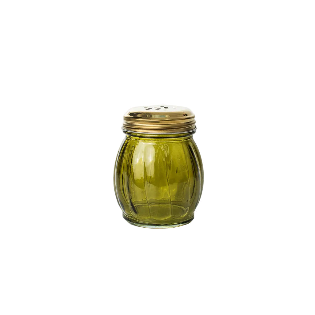 Olive Glass Shaker